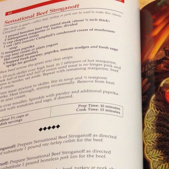 Campbell's Vintage Cookbook Deliciously Easy Recipes - Picture 5 of 9